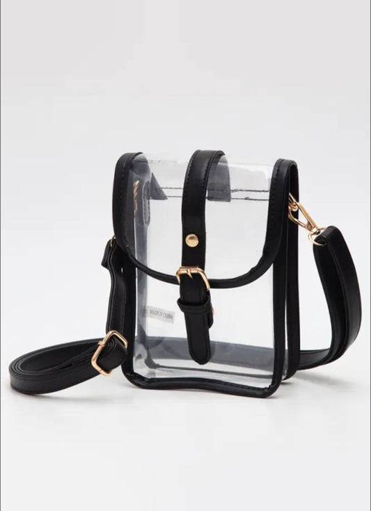 Clear Cross Body Stadium Concert Transparent Handbag